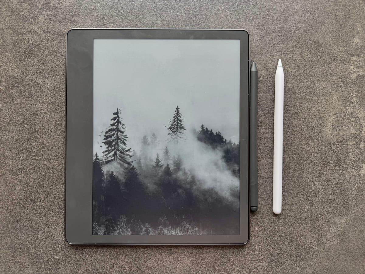 Using a Kindle Scribe for journaling